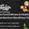 Feedy - Healthy Fast Food Delivery & Diet Nutrition WordPress Theme