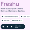 Freshu - Water Subscription App and Delivery eCommerce Flutter Mobile App