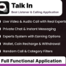 Talkin – Expert Audio & Video Calling App | Consultation, Astrology, Dating, Doctor, Lawyer, Advisor