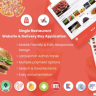 Single Restaurant Food Ordering Website & Delivery Boy App with Backend Admin Panel