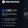 Creovix - Digital Marketing Agency Elementor Template Kit