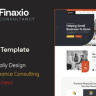 Finaxio - Consulting & Finance WordPress Theme