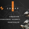 Zonar - Personal Portfolio WordPress Theme