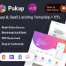 Pakap - App & SaaS Software Single Page Bootstrap 5 Template