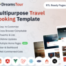 Dreams Tour - Travel Agency, Tour Booking & Reservation System with Agent Dashboard
