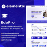 Edupro - Online Course & Education Elementor Pro Template Kit