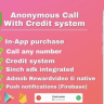 Anonymous Call - Android Free Calling App With in-app purchase & Credit system