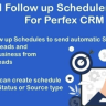Lead Follow up Scheduler Module for Perfex CRM