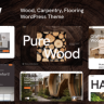 Saw - Wood, Carpentry, Flooring WordPress Theme